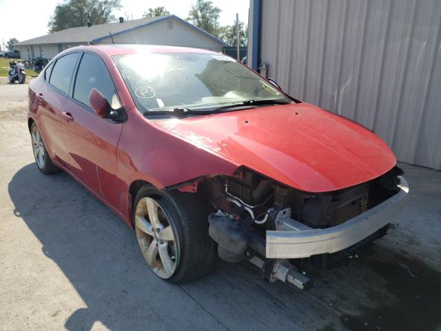 DODGE DART GT 2014 with VIN 1C3CDFEB1ED667971 - Photo from auction