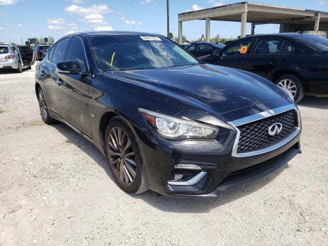 Photo 1 from auction – 2018 INFINITI Q50 LUXE with VIN JN1EV7AP1JM357468