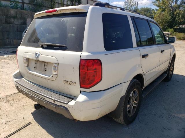 Photo 4 from auction – 2005 HONDA PILOT EXL with VIN 5FNYF18685B018044