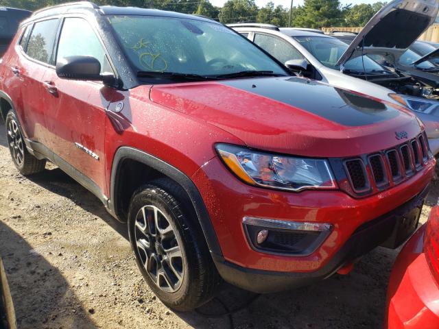 JEEP COMPASS TR 2020 with VIN 3C4NJDDB1LT221605 - Photo from auction
