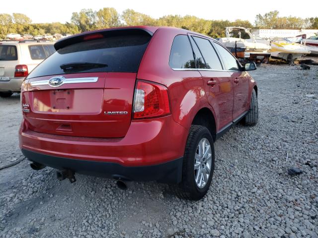 Photo 4 from auction – 2012 FORD EDGE LIMIT with VIN 2FMDK3KC4CBA91695