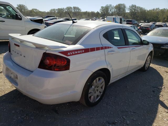 Photo 4 from auction – 2014 DODGE AVENGER SE with VIN 1C3CDZAB8EN154802