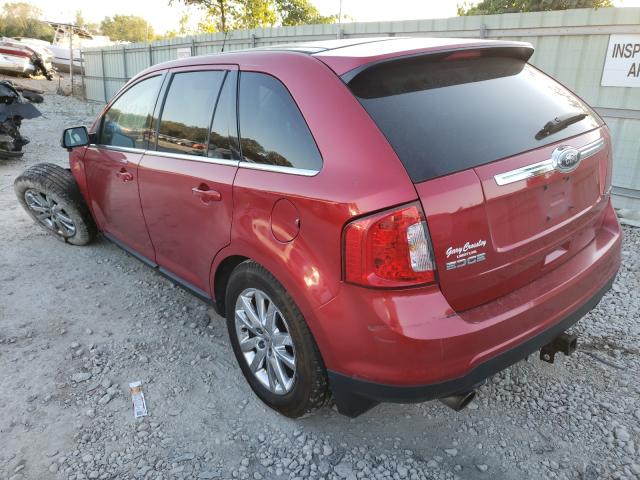 Photo 3 from auction – 2012 FORD EDGE LIMIT with VIN 2FMDK3KC4CBA91695