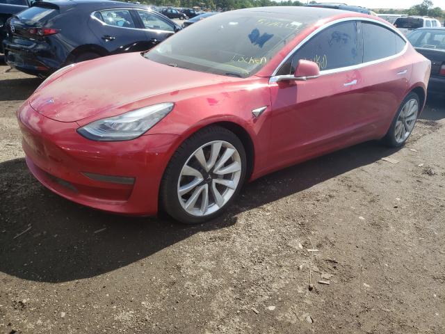 Photo 2 from auction – 2020 TESLA MODEL 3 with VIN 5YJ3E1EB3LF646573