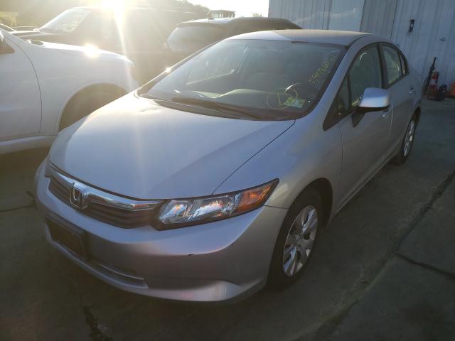 Photo 2 from auction – 2012 HONDA CIVIC LX with VIN 19XFB2F55CE387997