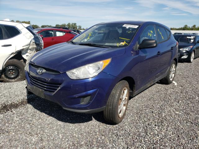 Photo 2 from auction – 2011 HYUNDAI TUCSON GL with VIN KM8JT3ABXBU294446