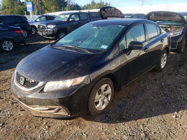 Photo 2 from auction – 2015 HONDA CIVIC LX with VIN 19XFB2F57FE277411