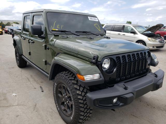 JEEP GLADIATOR 2021 with VIN 1C6HJTAG2ML563186 - Photo from auction