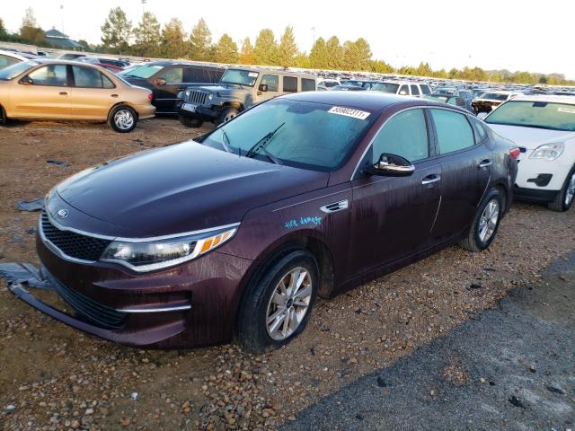 Photo 2 from auction – 2018 KIA OPTIMA LX with VIN 5XXGT4L39JG191307