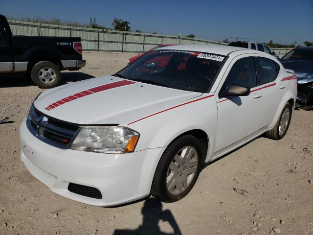 Photo 2 from auction – 2014 DODGE AVENGER SE with VIN 1C3CDZAB8EN154802