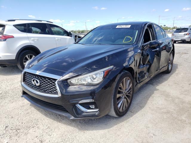 Photo 2 from auction – 2018 INFINITI Q50 LUXE with VIN JN1EV7AP1JM357468