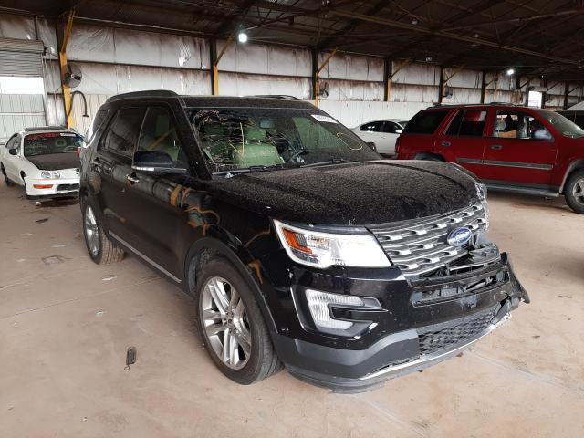 FORD EXPLORER L 2016 with VIN 1FM5K7FH4GGD03205 - Photo from auction