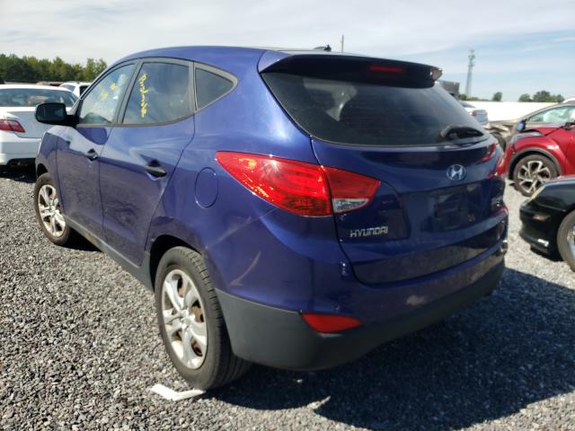 Photo 3 from auction – 2011 HYUNDAI TUCSON GL with VIN KM8JT3ABXBU294446