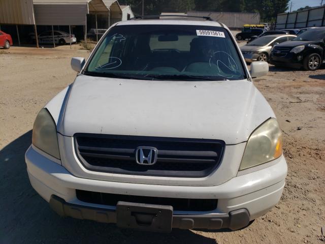 Photo 9 from auction – 2005 HONDA PILOT EXL with VIN 5FNYF18685B018044