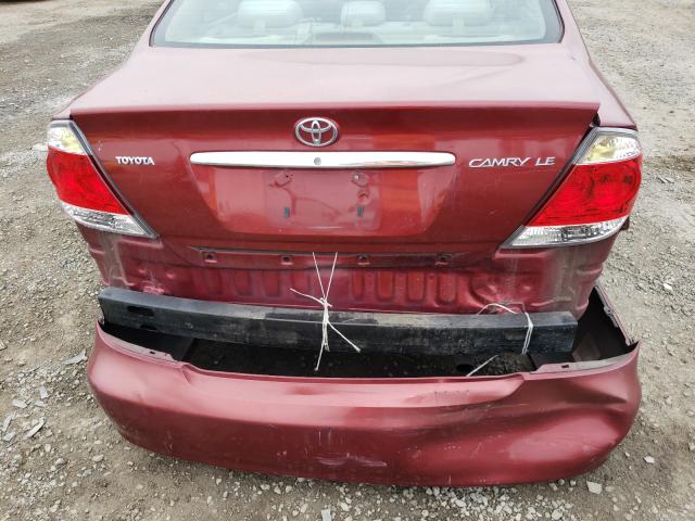 Photo 9 from auction – 2005 TOYOTA CAMRY LE with VIN 4T1BE32K75U092181