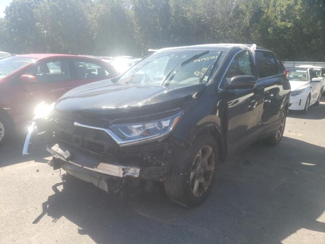 Photo 2 from auction – 2017 HONDA CR-V EXL with VIN 5J6RW2H88HL019380