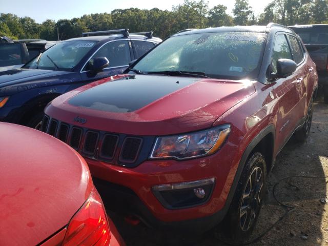 Photo 2 from auction – 2020 JEEP COMPASS TR with VIN 3C4NJDDB1LT221605