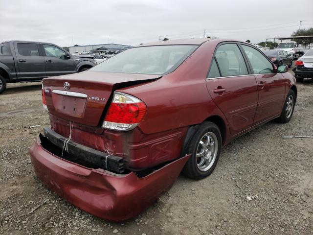 Photo 4 from auction – 2005 TOYOTA CAMRY LE with VIN 4T1BE32K75U092181
