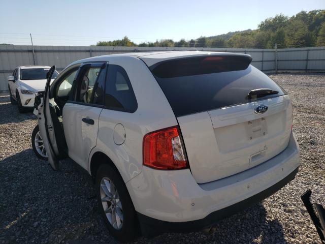 Photo 3 from auction – 2013 FORD EDGE SE with VIN 2FMDK3GC9DBB28511