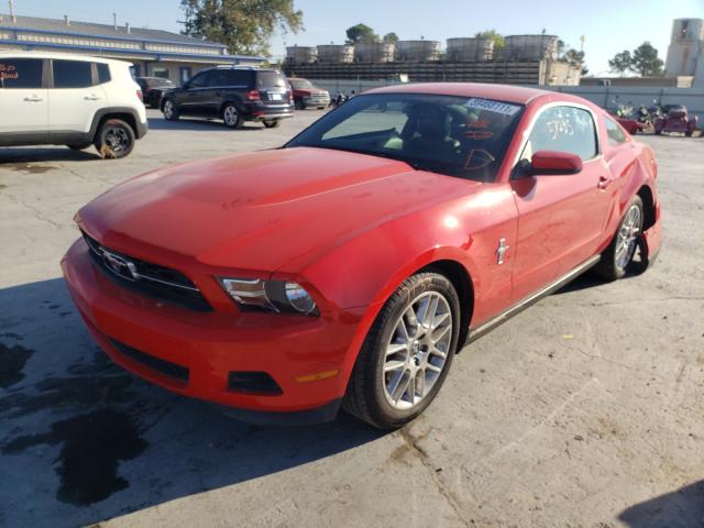 Photo 2 from auction – 2012 FORD MUSTANG with VIN 1ZVBP8AM2C5249358