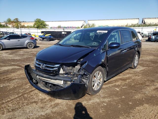 Photo 2 from auction – 2015 HONDA ODYSSEY EX with VIN 5FNRL5H65FB025636