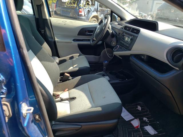 Photo 5 from auction – 2012 TOYOTA PRIUS C with VIN JTDKDTB30C1527234