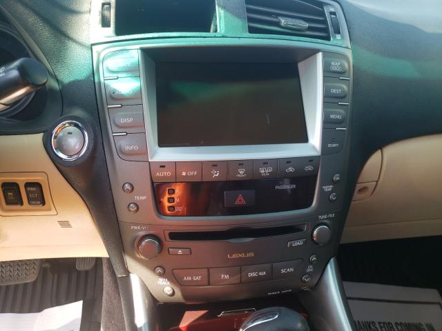 Photo 9 from auction – 2008 LEXUS IS 250 with VIN JTHBK262885072200