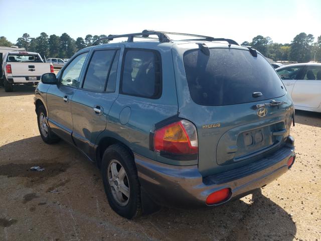 Photo 3 from auction – 2002 HYUNDAI SANTA FE G with VIN KM8SC73D82U237477