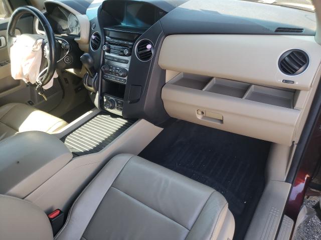 Photo 9 from auction – 2012 HONDA PILOT EXLN with VIN 5FNYF4H78CB078753