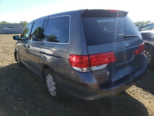 Photo 3 from auction – 2008 HONDA ODYSSEY LX with VIN 5FNRL38208B020302