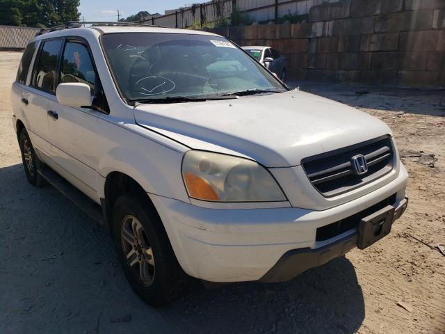 HONDA PILOT EXL 2005 with VIN 5FNYF18685B018044 - Photo from auction