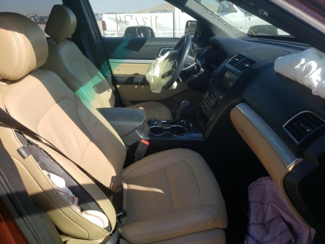 Photo 5 from auction – 2016 FORD EXPLORER X with VIN 1FM5K8D80GGA26514