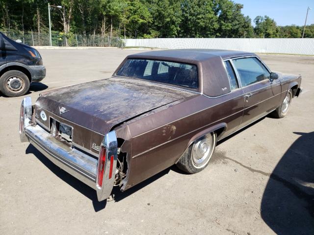 Photo 4 from auction – 1984 CADILLAC DEVILLE with VIN 1G6AM4780E9048857