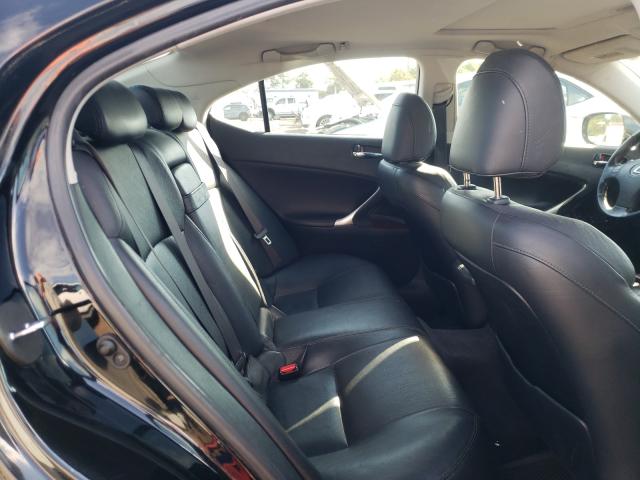Photo 6 from auction – 2007 LEXUS IS 250 with VIN JTHCK262875010959