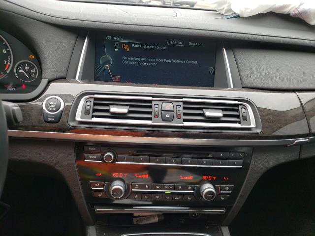 Photo 9 from auction – 2013 BMW 740 I with VIN WBAYA6C51DC995142