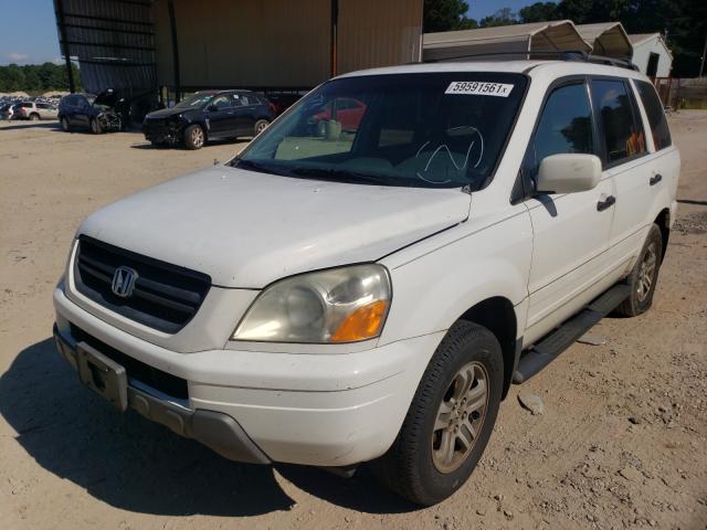 Photo 2 from auction – 2005 HONDA PILOT EXL with VIN 5FNYF18685B018044