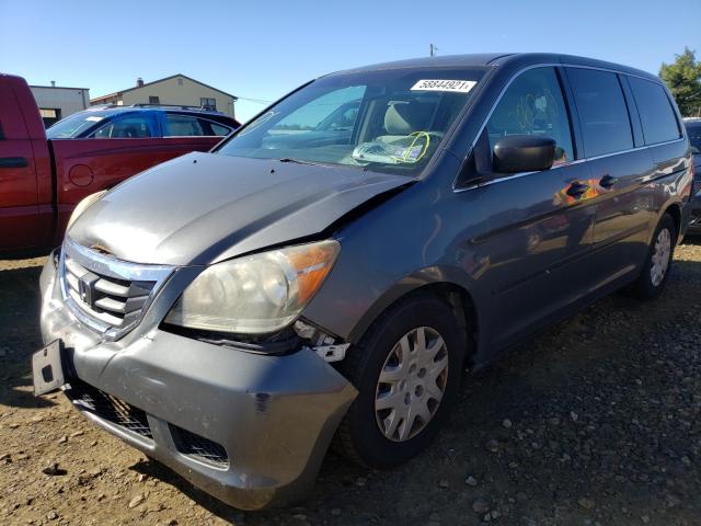 Photo 2 from auction – 2008 HONDA ODYSSEY LX with VIN 5FNRL38208B020302