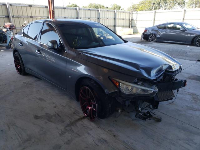 INFINITI Q50 BASE 2015 with VIN JN1BV7AP8FM346316 - Photo from auction