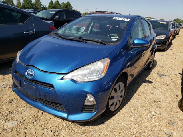 Photo 2 from auction – 2012 TOYOTA PRIUS C with VIN JTDKDTB30C1527234