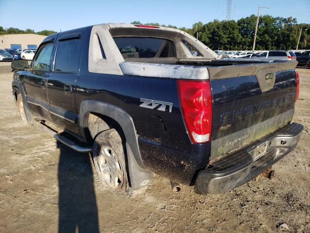 Photo 3 from auction – 2004 CHEVROLET AVALANCHE with VIN 3GNEK12T54G137635