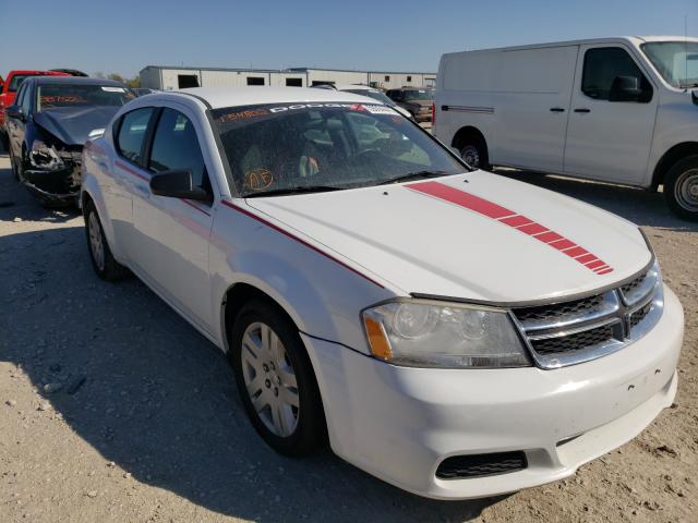 DODGE AVENGER SE 2014 with VIN 1C3CDZAB8EN154802 - Photo from auction
