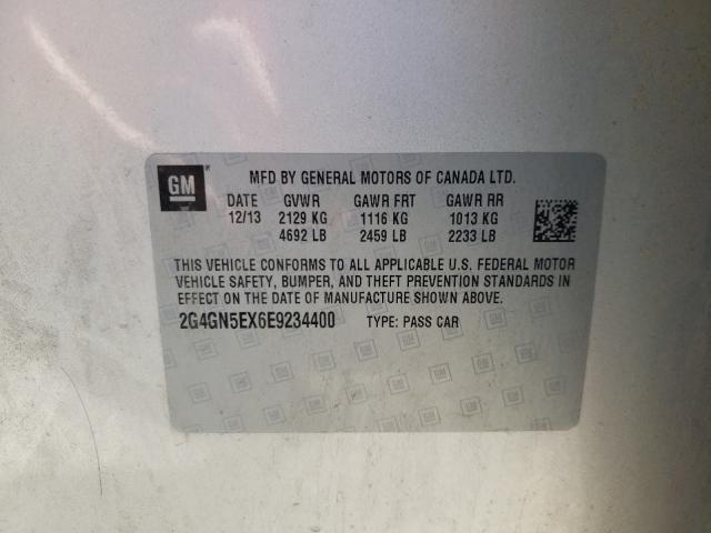 Photo 10 from auction – 2014 BUICK REGAL PREM with VIN 2G4GN5EX6E9234400