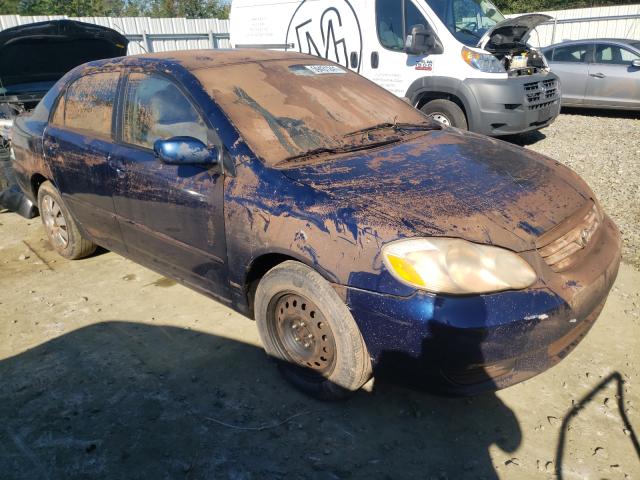 TOYOTA COROLLA CE 2004 with VIN 2T1BR32E54C186395 - Photo from auction