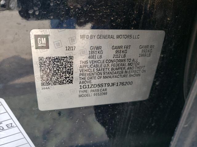 Photo 10 from auction – 2018 CHEVROLET MALIBU LT with VIN 1G1ZD5ST9JF176200