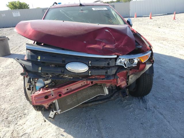 Photo 9 from auction – 2014 FORD EDGE SEL with VIN 2FMDK4JC5EBA18202