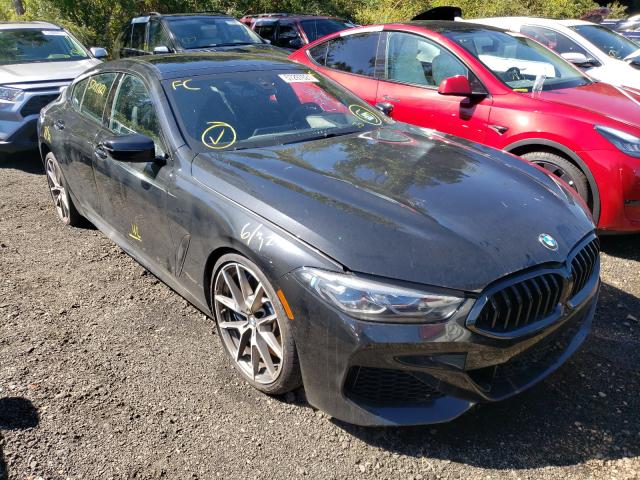BMW M850XI 2022 with VIN WBAGV8C03NCG96210 - Photo from auction
