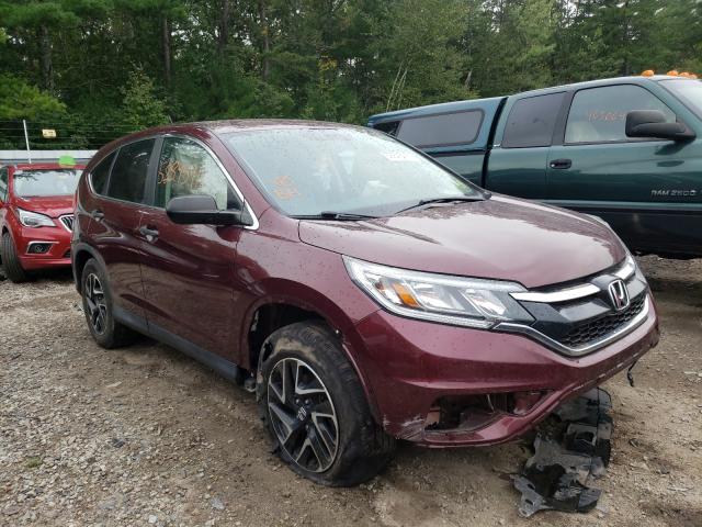 HONDA CR-V SE 2016 with VIN 2HKRM4H46GH703772 - Photo from auction