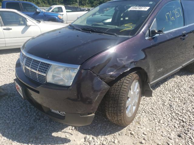 Photo 9 from auction – 2007 LINCOLN MKX with VIN 2LMDU88CX7BJ18326