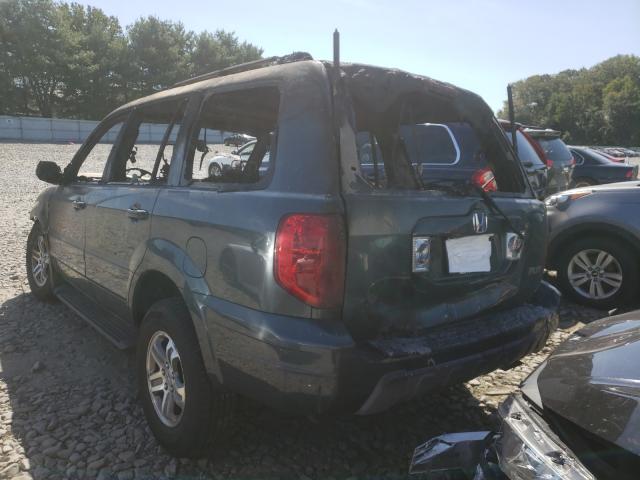 Photo 3 from auction – 2004 HONDA PILOT EXL with VIN 5FNYF18644B009548