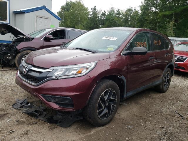 Photo 2 from auction – 2016 HONDA CR-V SE with VIN 2HKRM4H46GH703772